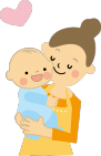 赤ちゃんとママ